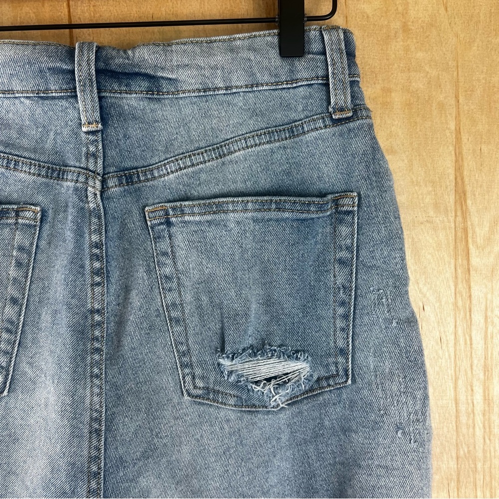 High Rise Mom Denim Short - Picture 2 of 4